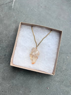 NATURAL CITRINE - NECKLACE/COLIER