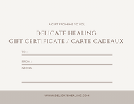 GIFT CARD / CARTE CADEAUX